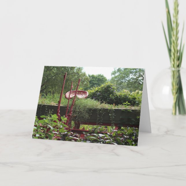 Tarjeta Soñando con una granja (Anverso)