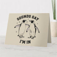 Sonidos de pingüino gay suenan gay estoy en vintag