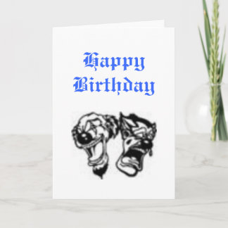 Tarjeta sonreír más tarde