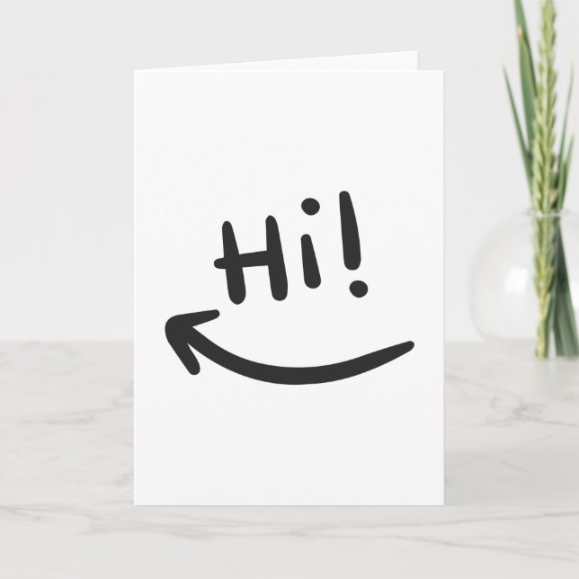 Tarjeta Sonriente (Anverso)