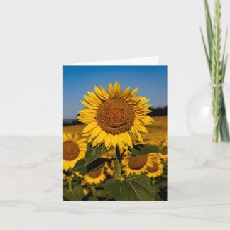 Tarjeta Sonrisa de Girasol