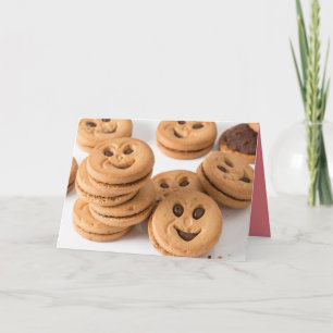 Tarjeta Sonrisas de Galleta