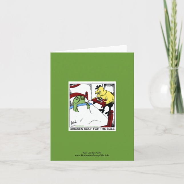 Tarjeta Sopa de pollo 4 La única Personalizado Notecard (Anverso)