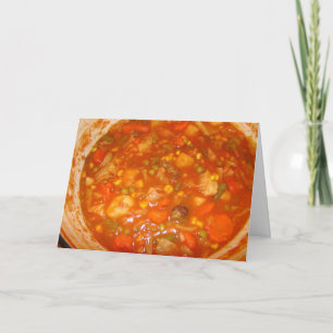 Tarjeta Sopa del arco iris