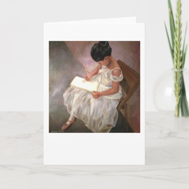 Tarjeta "Sophie" por el perro chino de Trina (Anverso)