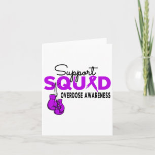 Tarjeta Soporte de Mes de Conciencia sobre la Sobredosis C