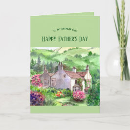 Tarjeta Soporte de Rydal, día de padres casero de William