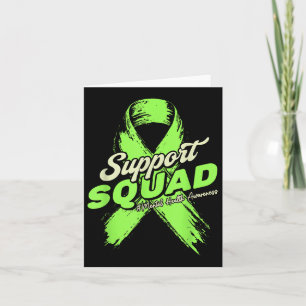 Tarjeta Soporte Squad Mental Health Awareness Lime Green R