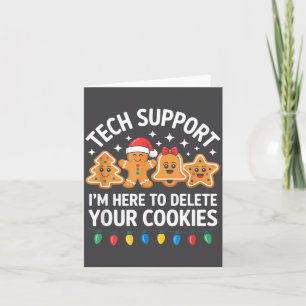 Tarjeta Soporte Técnico Estoy Aquí Para Eliminar Tus Cooki