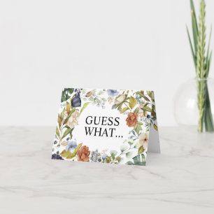 Tarjeta Sorprender a los abuelos como florales