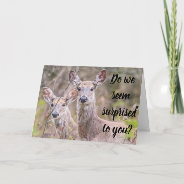 TARJETA ¿SORPRENDIDO? ¡LO SOMOS! ERES ***40*** (Anverso)