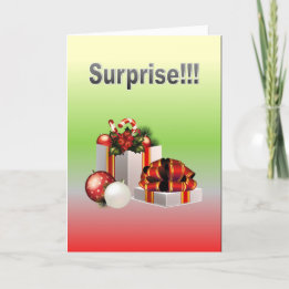 Tarjeta ¡¡¡Sorpresa!!!