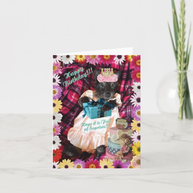 Tarjeta Sorpresa de cumpleaños (Anverso)