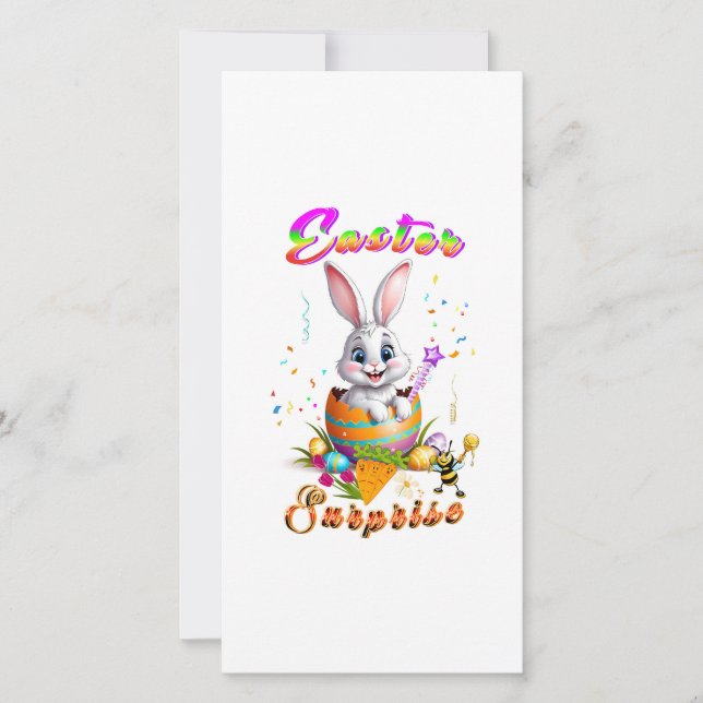 Tarjeta Sorpresa de Pascua (Anverso)