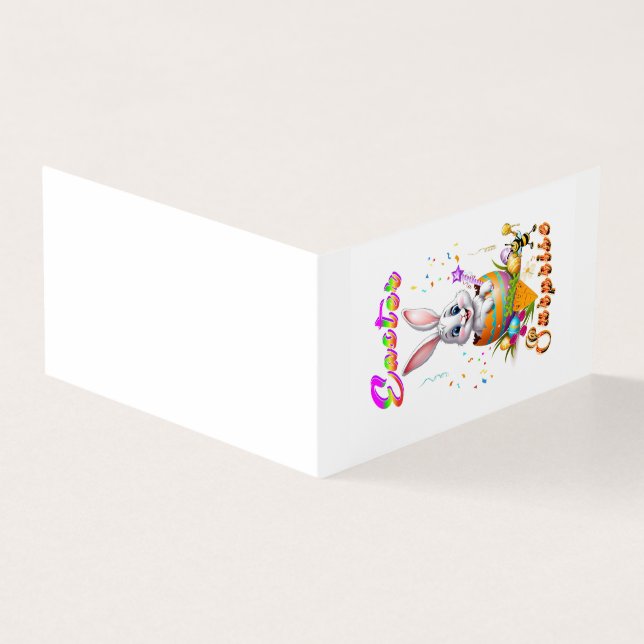 Tarjeta Sorpresa de Pascua (Exterior)