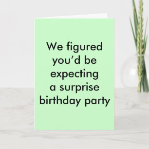 Tarjeta Sorpresa del cumpleaños