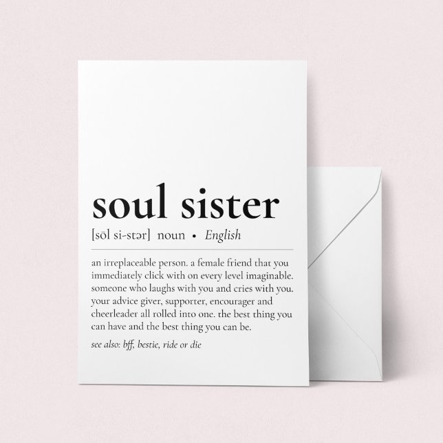 Tarjeta Soul Herster Definición Dictionary Art Greet (Subido por el creador)