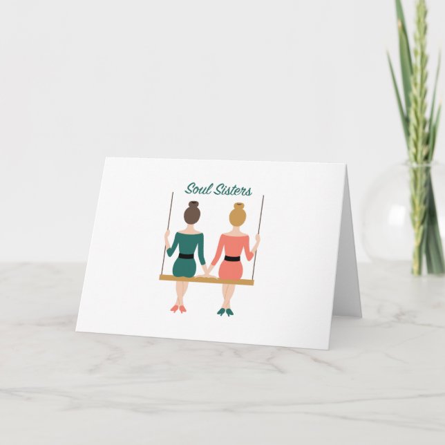 Tarjeta Soul Sisters (Anverso)