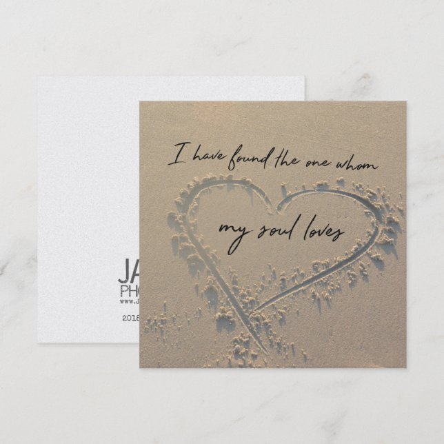 Tarjeta SOULMATES 5.25 x 5.25 (Anverso / Reverso)