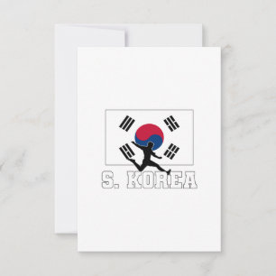 Tarjeta South Korea Soccer National Team