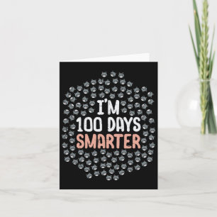 Tarjeta Soy 100 Días Más Inteligente 100 Día De Escuela Ga
