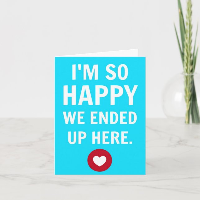 Tarjeta Soy así que alegre terminamos encima aquí de (Anverso)