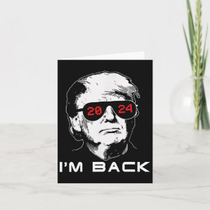 Tarjeta Soy Ck Trump 2024 Patriótico Take America Ck Elect