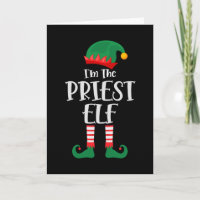 Soy El Diseño De Navidad De Elfo Sacerdote
