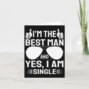 Tarjeta Soy el mejor hombre Boda Groomsmen Novialidad dive