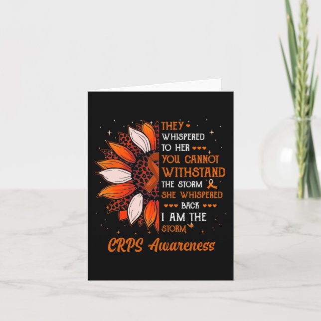 Tarjeta Soy el Naranja guerrero del mes de la toma de conc (Anverso)