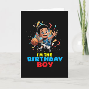 Tarjeta Soy El Niño Cumpleañero Dibujo Divertido Fiesta Ni
