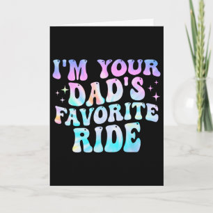 Tarjeta Soy el paseo favorito de tu papá el Día del Padre