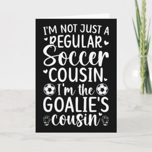 Tarjeta Soy El Portero De Fútbol Primo De Un Portero De Fú
