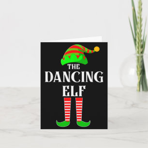Tarjeta Soy El Traje A Juego De Elfo Bailarín Familiar Nav