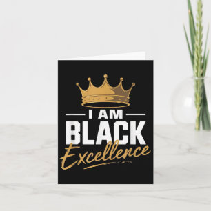 Tarjeta Soy Excelencia Negra Historia Negra Afromotivación