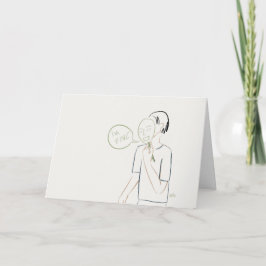 Tarjeta Soy Fine Notecard