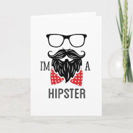 Tarjeta Soy Hipster