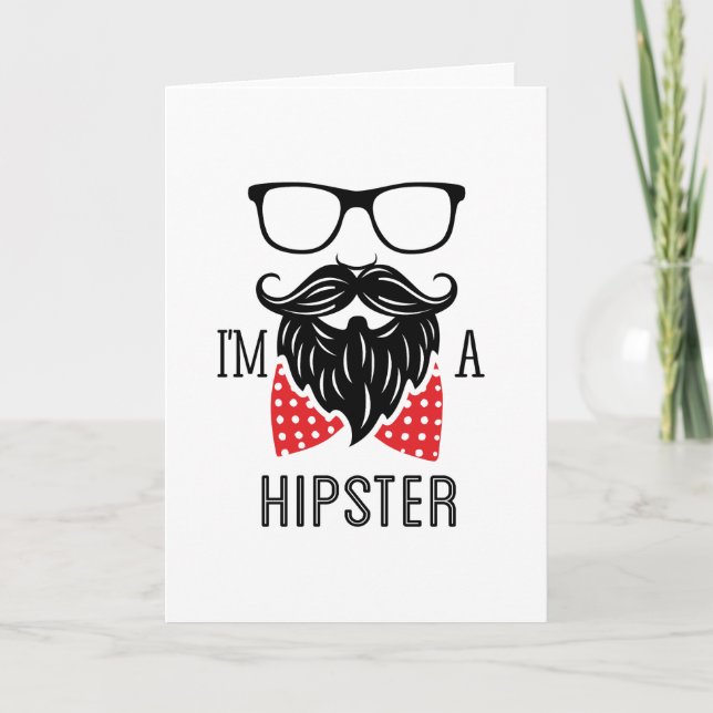 Tarjeta Soy Hipster (Anverso)