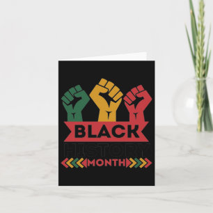 Tarjeta Soy historia negra