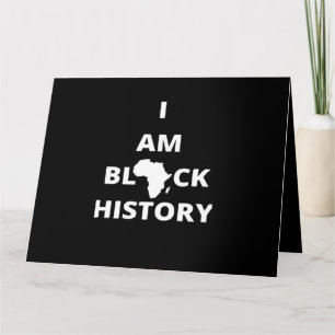 Tarjeta Soy Historia Negra - Clásico del Mes de la Histori