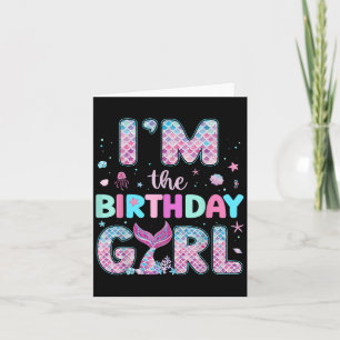 Tarjeta Soy La Divertida Familia Del Cumpleaños De La Chic