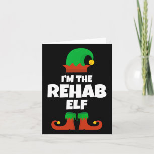 Tarjeta Soy la familia duende de rehabilitación pijama Nav
