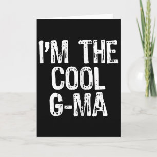 Tarjeta Soy la G-ma genial, Gma divertida 