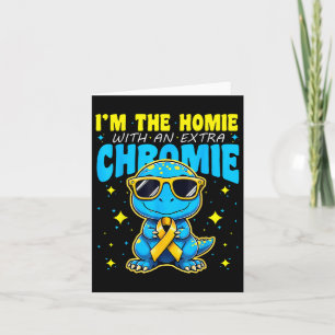 Tarjeta Soy La Homie Con El Síndrome De Caída De Cromo Ext