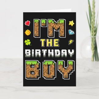 Tarjeta Soy la Mamá de la fiesta de cumpleaños del niño ju