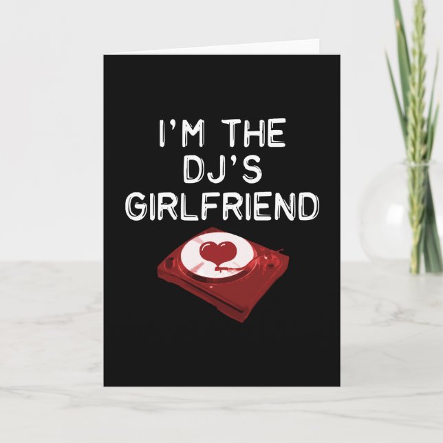 Tarjeta Soy la novia De DJ (Anverso)