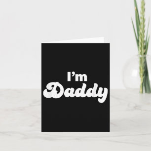 Tarjeta Soy Papá, Diversión, Adulto, Regalo del Día del Pa