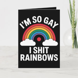 Tarjeta Soy tan gay como el aliado del orgullo LGBTQ