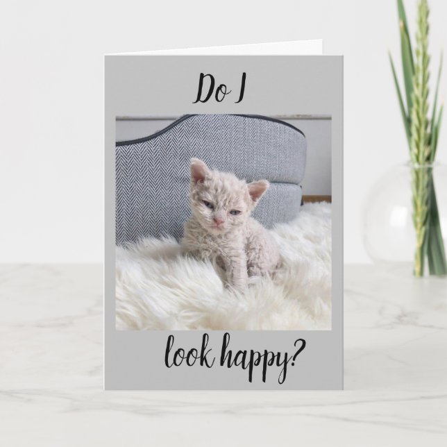 TARJETA SOY TAN **TRISTE** Y ASÍ **LO** (Anverso)