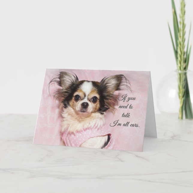 Tarjeta Soy todas las orejas (Anverso)